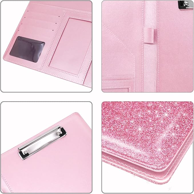Padfolio Business/Resume Portfolio Folder, Leather Interview Portfolio Business - Image 5