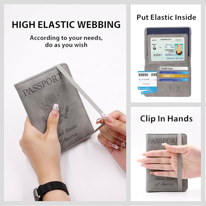 Melsbrinna RFID Passport Holder - Image 2
