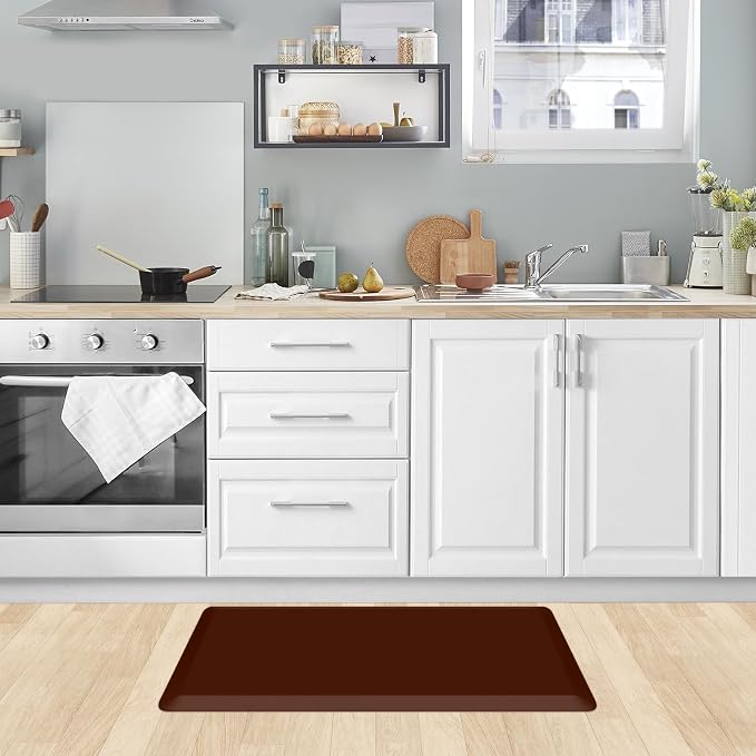 KitchenClouds Kitchen Mat Cushioned Anti Fatigue Rug 17.3"x28" Water Resistant - Image 6