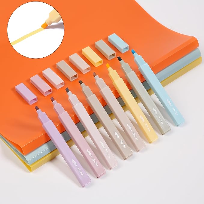 Mr. Pen- Aesthetic Highlighters No Bleed, 8 Pack, Cute Highlighters Assorted - Image 8