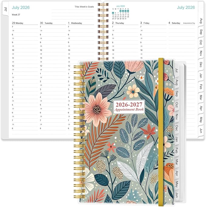 2026-2027 Appointment Book & Planner by Heveboik