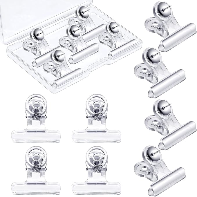 Sabary 30 Pieces Push Pins Clips Thumbtack Plastic Push Pins by Sabary