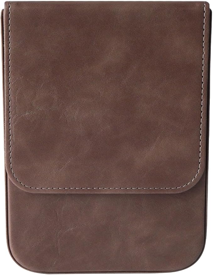 MIVLXLX Leather 6 Fountain Pen/Pencil Tray Case, Magnetic Closure - Image 6