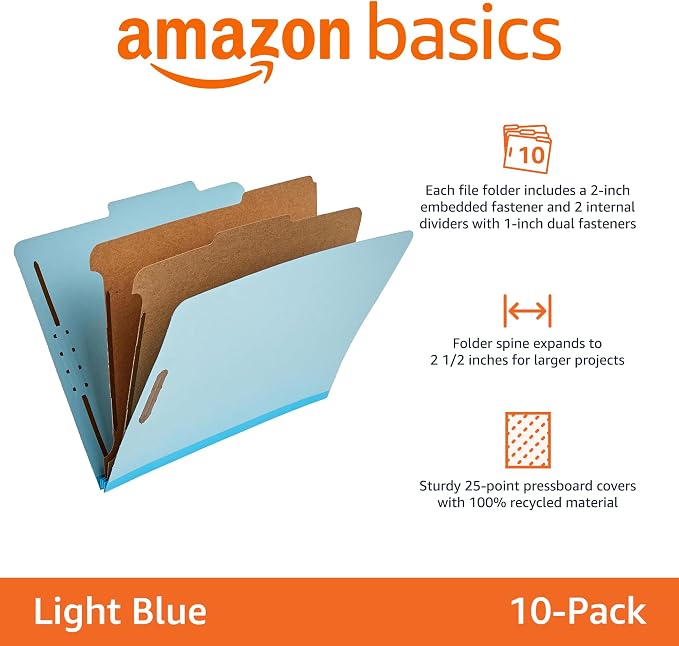 Amazon Basics Classification Folder - Image 2