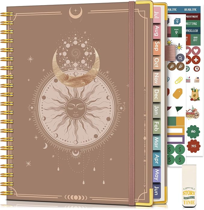 Academic Planner 2026-2027, Hardcover Weekly and Monthly Calendar Planner from by Unknown