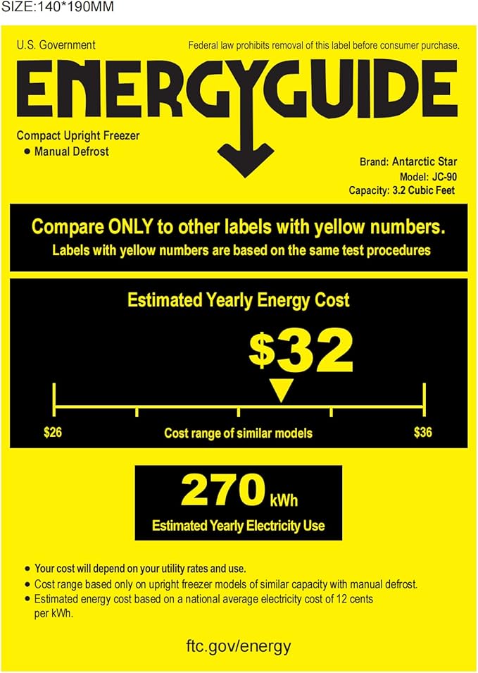 Antarctic Star Beverage Refrigerator Cooler -120 Can Mini Fridge Glass Door for Soda Beer or Wine Constant Glass Door Small Drink Dispenser Clear Front Door for Home, Office Bar 3.2cu.ft-DeskLoop Office