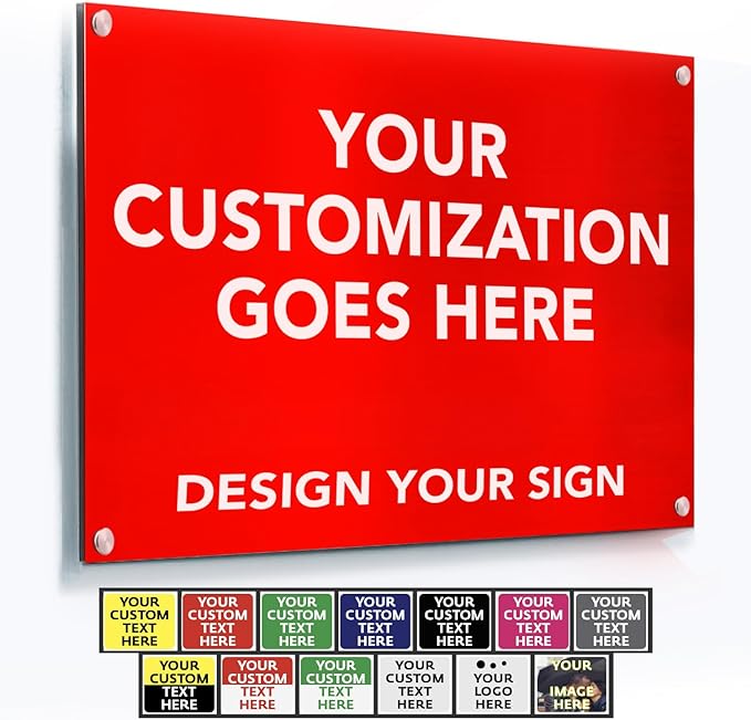 Custom Metal & Aluminum Signs by SpeedyOrders