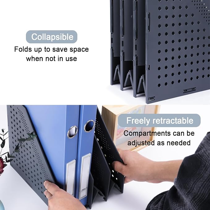 FRETONBA Collapsible Magazine File Holder - Image 4