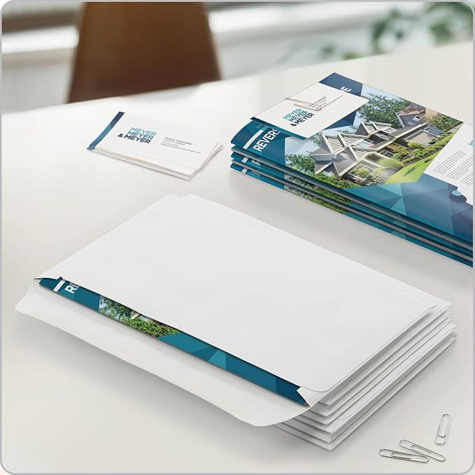 Columbian 6 x 9 Booklet Envelopes, Windowless, Gummed Closure, Mailing Envelopes - Image 6