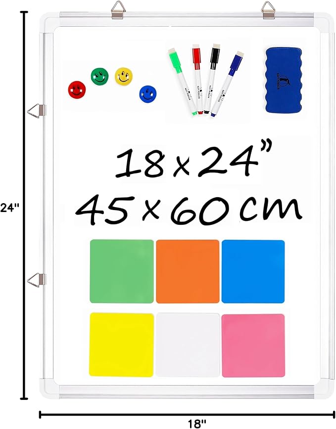 Whiteboard Set - 24 x 18 in Dry Erase Board - Image 7