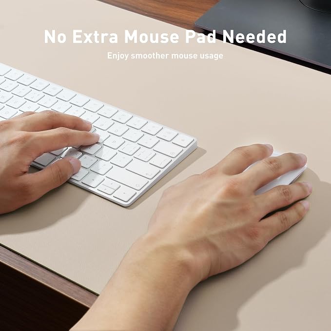 Aothia Faux Leather Desk Mat - Image 4
