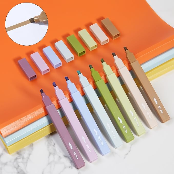 Mr. Pen- Aesthetic Highlighters No Bleed, 8 Pack, Cute Highlighters Assorted - Image 6