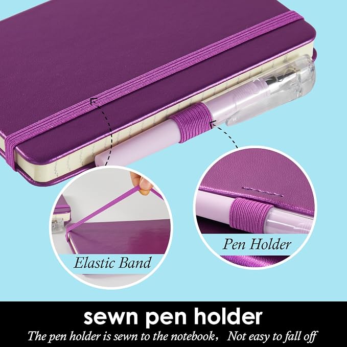 NIRMIRO Pocket Journal Notebook, Small Mini Notepad - Image 2