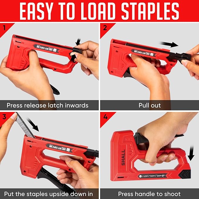 SHALL Light Duty Staple Gun for Wood - Image 6