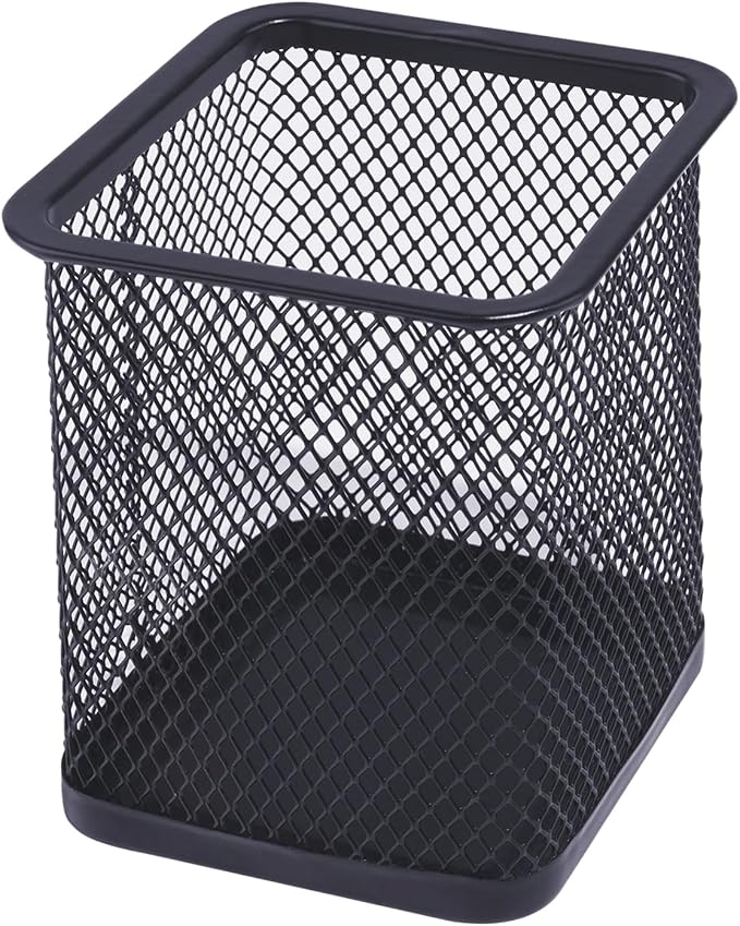 HSYMQ Pen Holder for Desk, Wire Mesh Pencil Cup Holder for Desk Organizer for by HSYMQ
