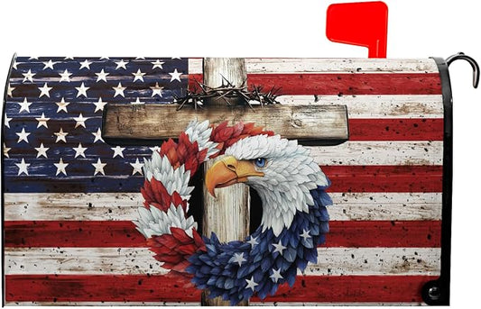 farg Memorial Day Mailbox Covers Magnetic Patriotic 4th of July Post Letter Box by farg