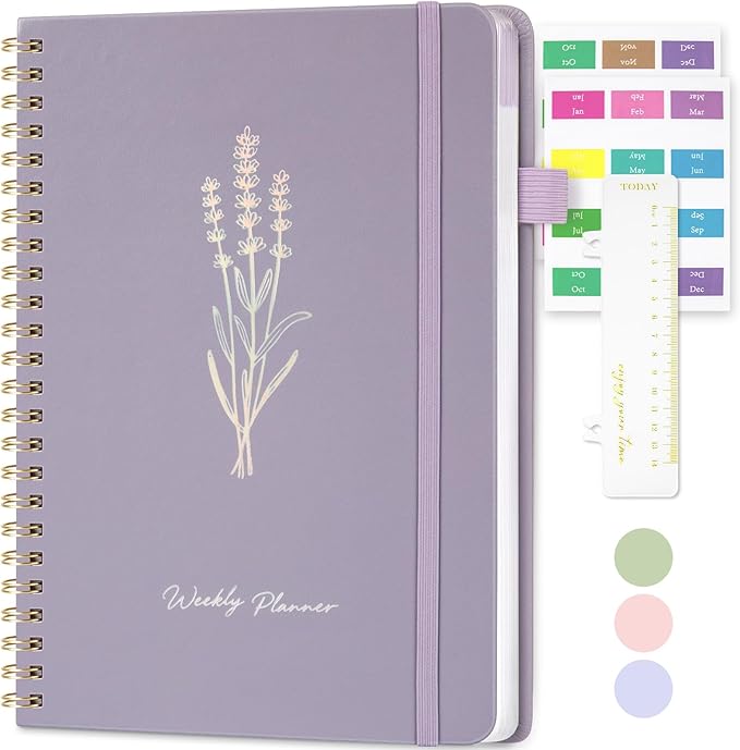 Oucaru Undated Weekly Planner, A5 To Do List Notebook by Oucaru