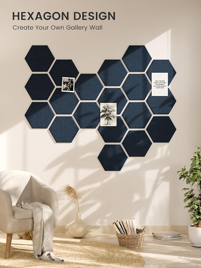 Fluxynara Hexagon Cork Board Alternative - Image 6