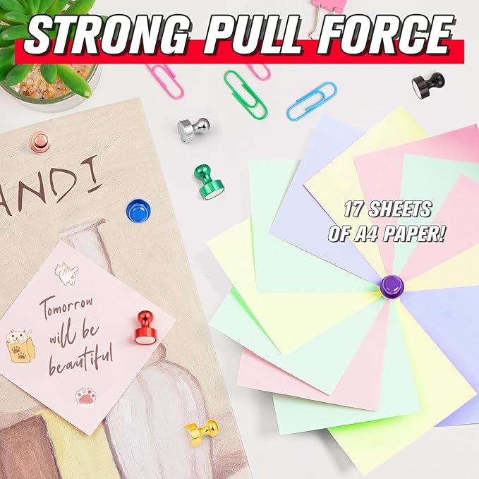 FINDMAG Magnets for Fridge, Strong Refrigerator Magnets for Whiteboard - Image 5