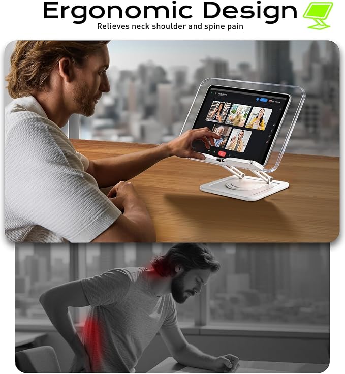 Book Stand for Reading, Adjustable Book Holder - Image 2