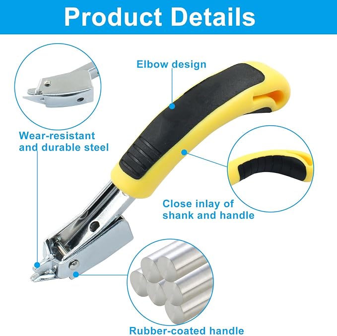 Heavy Duty Staple Puller Tool Set, 2 Pac Staple Remove - Image 4