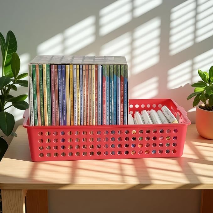 RAUVOLFIA 6 Pack Plastic Turn in Paper Trays - Image 8