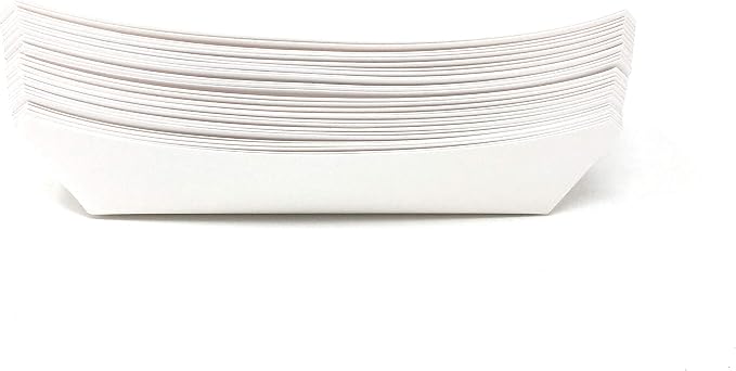 Mr Miracle 7 Inch Paper Hot Dog Tray in White. Pack of 250. Disposable - Image 8
