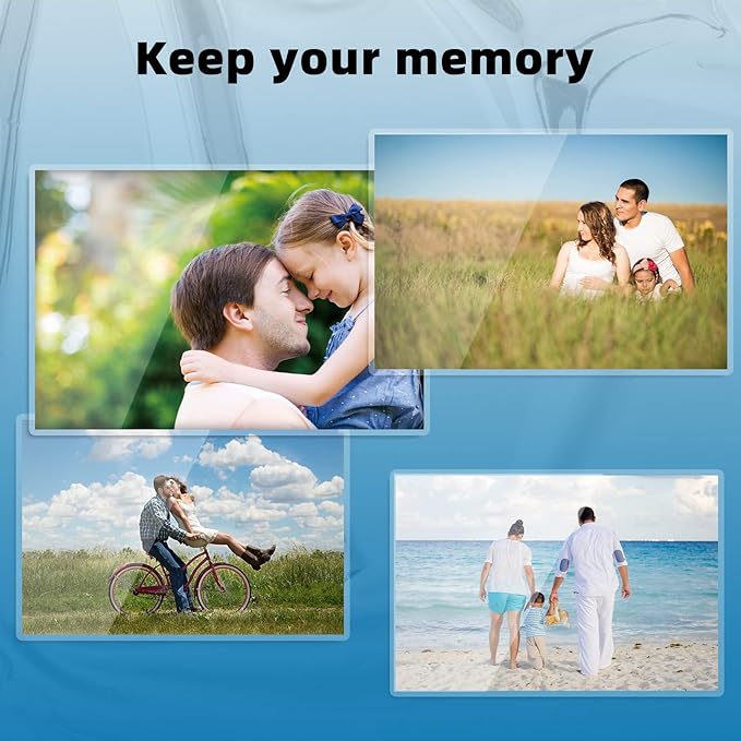 Uinkit 120Pack Thermal Laminating Pouches 3mil Laminating Sheets 4.3x6.3 inches for Sealed 4x6 Photo Card Documents, Glossy Clear Laminator Pouch Rounded Corner-DeskLoop Office