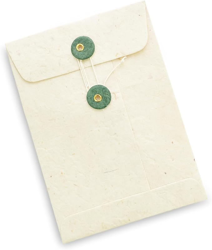 Kathmandu Valley Co. Handmade Lokta Paper Envelope by KathmanduValleyCo