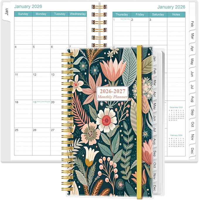 2026-2027 Monthly Planner by Heveboik