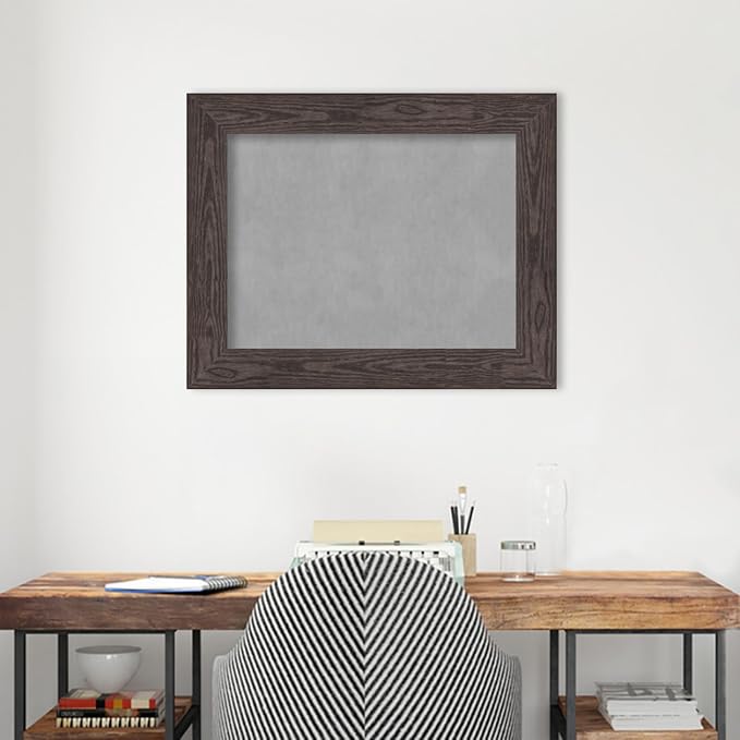 Amanti Art Black Framed Magnetic Board 24x30 Medium Vision Board - Image 5