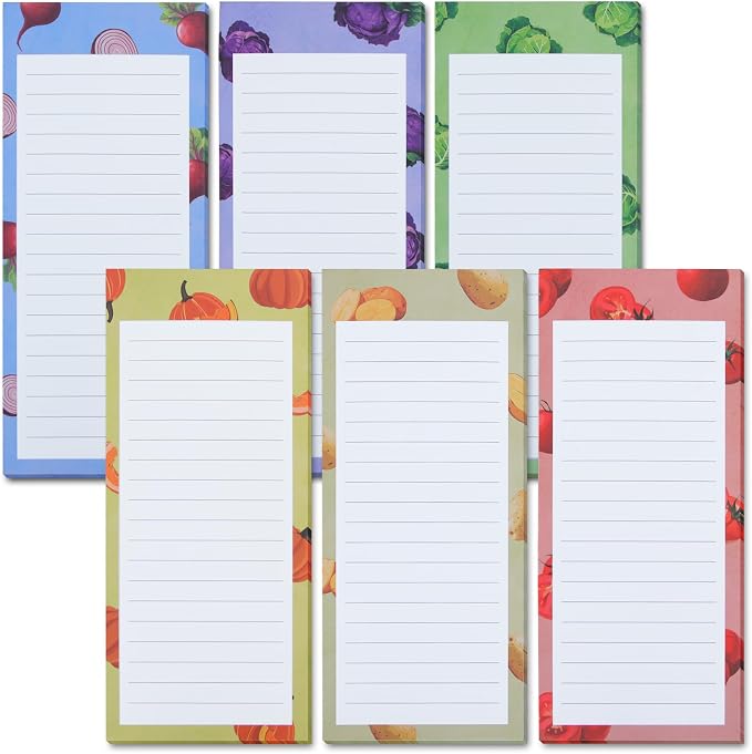 FLIPPED 6 Pack Magnetic Notepads by FLIPPED