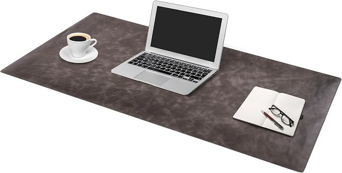 Node Leather - Genuine Leather Desk Mat - Executive Real Leather Desk Pad - - Image 7
