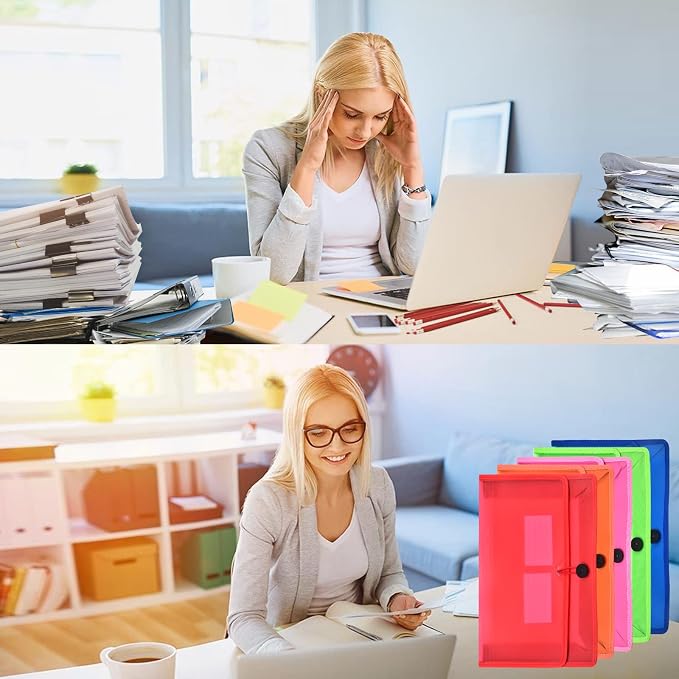 Expanding File Folder Document Organizer - Image 3