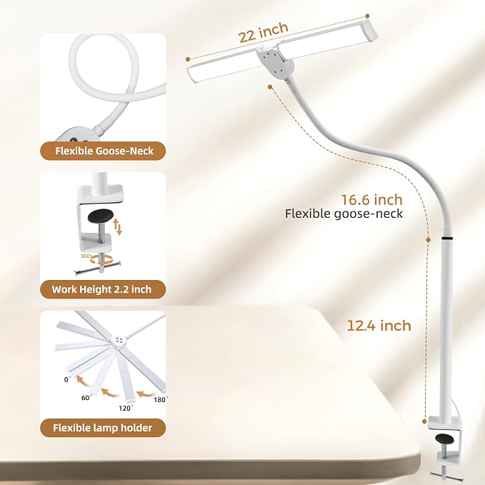 Led Desk Lamp for Home Office, Eye-care Architect Light - Image 3