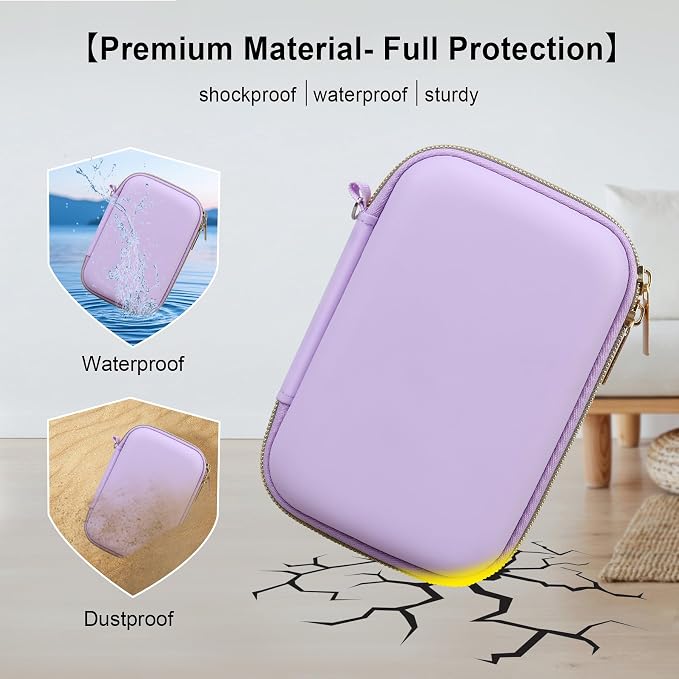 Elonbo Carrying Case for HUIJUTCHEN/Cabaro Mini Photo Printer, Portable Pocket - Image 5