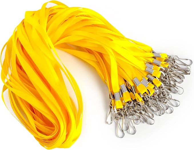 LOCONHA 50 Pack Yellow lanyards Lanyards by LOCONHA