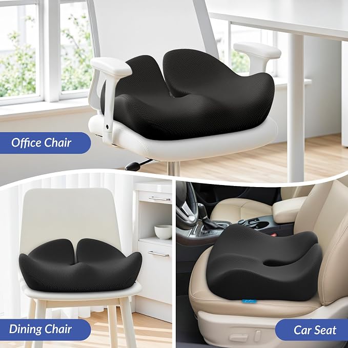 ZIKEE Pioneering Seat Cushion for Pressure Relief, Ergonomic Office Chair - Image 8