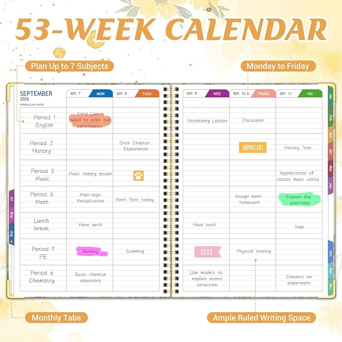 Teacher Planner 2026-2027 Academic Year, Jul.2026 - Image 5