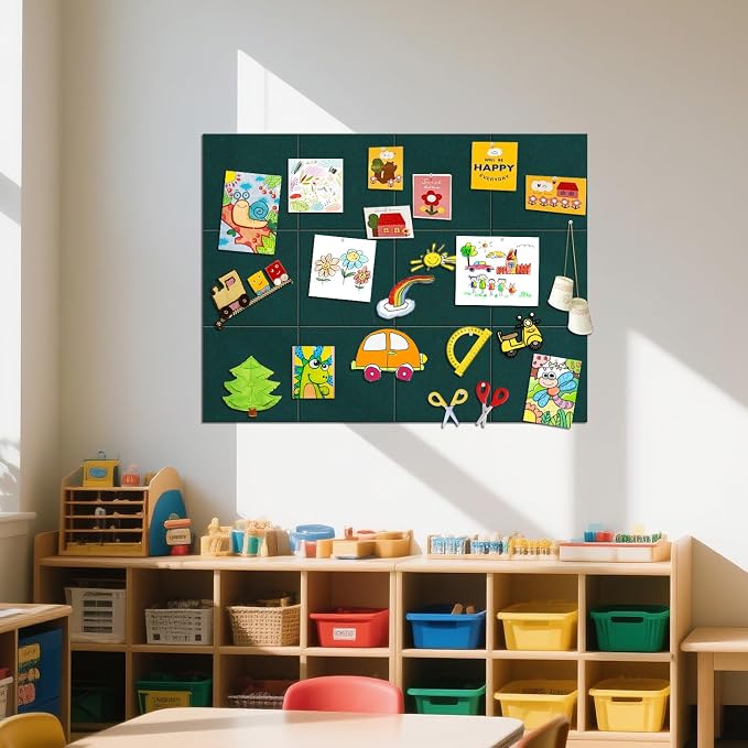 TSJOFFICE Large Cork Board for Wall - Image 7