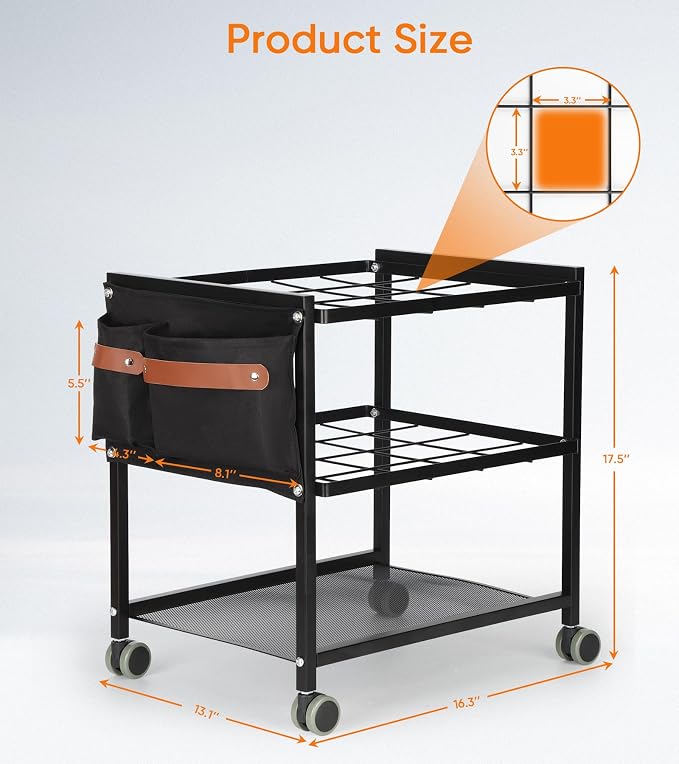 Blueprint Storage Rack Cart - Image 5