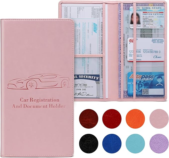 Car Registration and Insurance Card Holder by Unknown