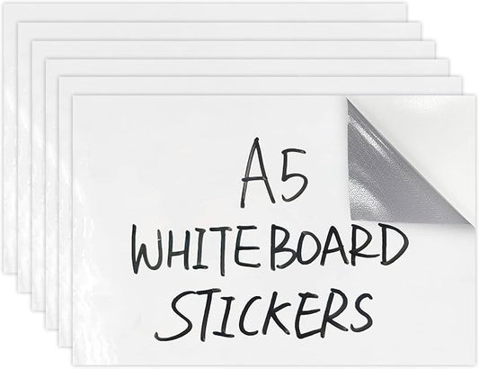 Dry Erase Board Sticker- Whiteboard Stickers-5.82''x8.27'' Removable Dry Erase by zcsame