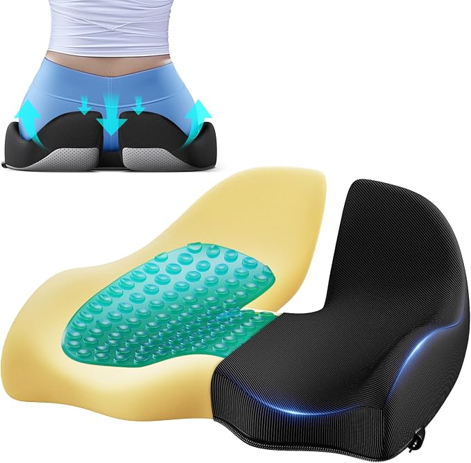 Benazcap Large Cooling Gel Seat Cushion by Benazcap