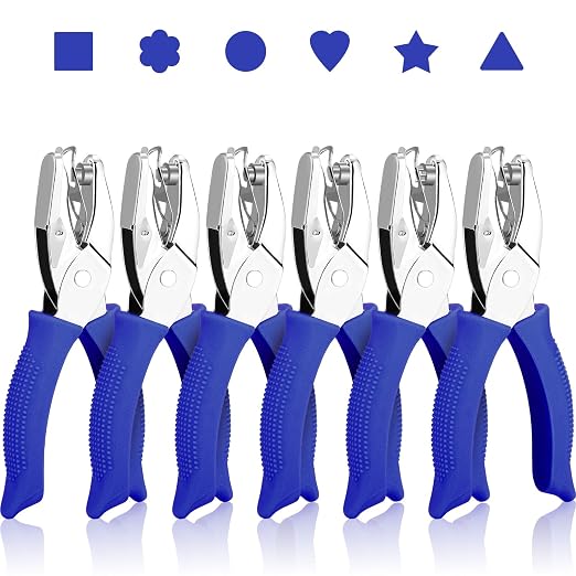 Modacraft 6-Pack Craft Hole Punchers Set by Modacraft