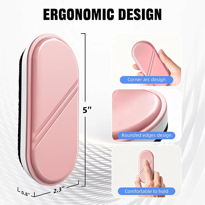 Dry Erase Board Eraser, Magnetic Detachable Whiteboard Eraser 2-Pack, Glass - Image 6