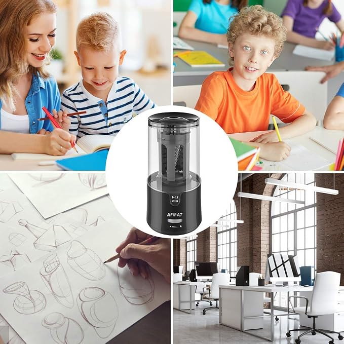 AFMAT Electric Pencil Sharpener - Image 7