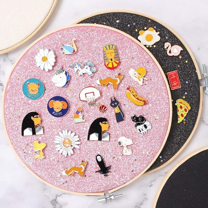 REOVE Wall Hanging Pin Collection Display Stand Enamel Pin Display Holder - Image 7