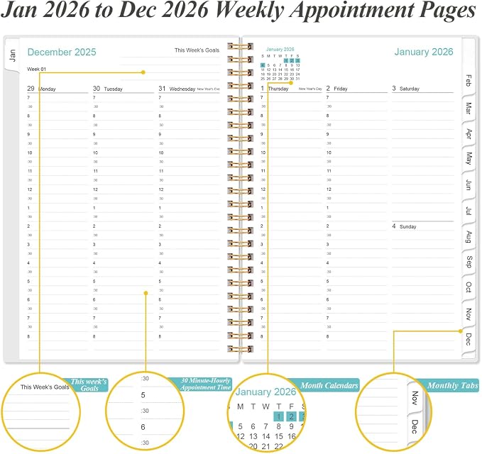 2026 Appointment Book & Planner - Image 3