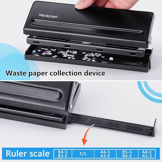 WORKLION Adjustable 6-Hole Punch - Image 4
